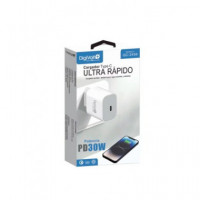 DIGIVOLT Cargador Red Tipo C PD 30W Blanco QC-2459