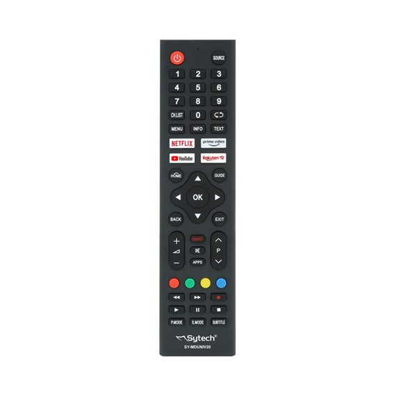 SYTECH Mando Televisor Universal 20 En 1 SY-MDUNIV20
