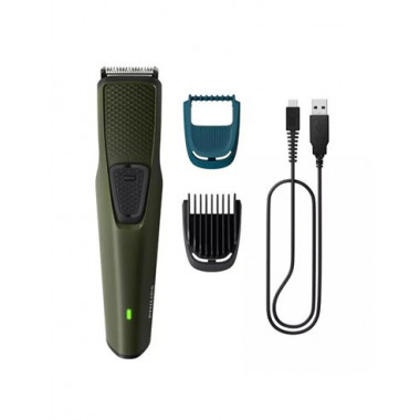 PHILIPS Recortadora de Barba BT1230/18 Recargable Lavable