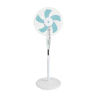SYTECH ARTICO Ventilador 3 En 1 Pie Sobremesa Y Pared 50W 3 Vel  5 Aspas Silencioso Blanco SY-VLP393