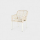 Silla Dining Patricia Color Ivory/blanco para Exterior Hartman®  HARTMAN OUTDOOR FURNITURE