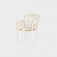 Silla Dining Patricia Color Ivory/blanco para Exterior Hartman®  HARTMAN OUTDOOR FURNITURE