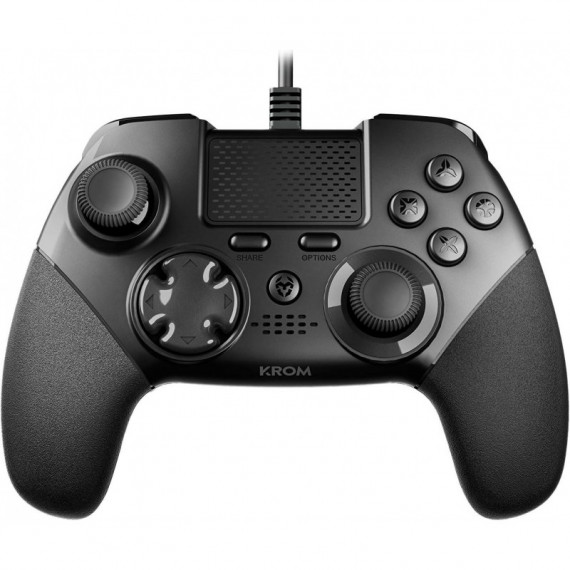 Gamepad KROM Kaiser Joystick y Gatillos Analógicos Compatible con Pc, PS3 y PS4