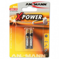 Pila Alcalina Aaaa / LR8 / 1.5V / X2  ANSMANN