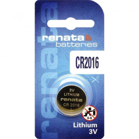 Pila Botón CR2016 3V RENATA