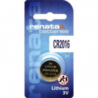Pila Botón CR2016 3V RENATA