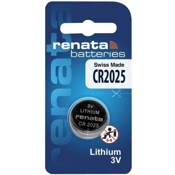 Pila Botón CR2025 3V RENATA