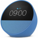 Altavoz Despertador Inteligente BLUETOOTH Echo Spot con Alexa, Azul  AMAZON