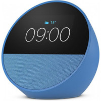 Altavoz Despertador Inteligente BLUETOOTH Echo Spot con Alexa, Azul  AMAZON