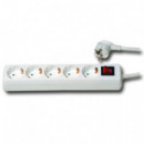 Regleta de 5 con Interruptor  HEPOLUZ