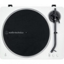 Tocadiscos Audio-technica AT-LP70XBT Inalámbrico con Tracción por Correa Totalmente Automático Blanco  AUDIO TECHNICA