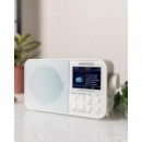 Radio Portátil Digital KENWOOD CR-M30DAB-W Blanco