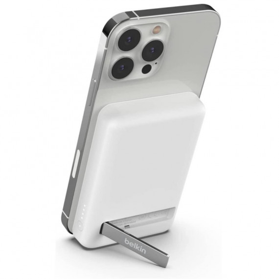 Bateria Externa BELKIN Carga Inalámbrica Blanco