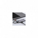 Hub 6-1 BASEUS CAHUB-CW0G Usb-c To 3X USB 3.0 + HDMI + Usb-c Pd + RJ45