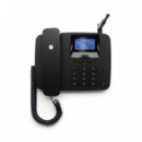 Teléfono Fijo MOTOROLA FW200L con Tarjeta Sim Gsm Negro