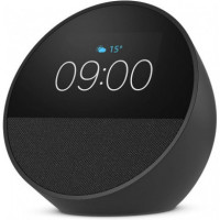 Altavoz Despertador Inteligente BLUETOOTH Echo Spot con Alexa, Negro  AMAZON