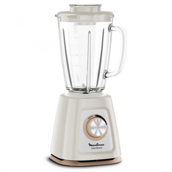 Batidora de Vaso de Cristal MOULINEX 800W 1.75L Picahielo