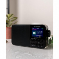 Radio Portátil Digital KENWOOD CR-M30DAB-B Negro