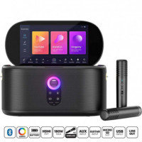 Altavoz Karaoke Recargable IKARAO Shell S1 con Pantalla 10.1" 280W y 2 Micros