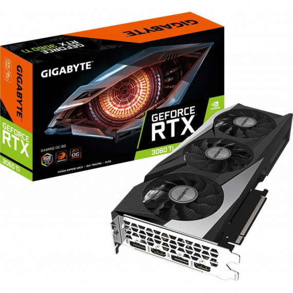 Tarjeta Gráfica GIGABYTE Geforce Rtx 3060 Gaming Oc Lhr 8GB GDDR6