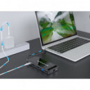 Docking Station CONCEPTRONIC 12EN1 Mst For Windows / HDMI X2 / VGA / Lan / Audio