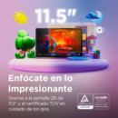 Tablet LENOVO Tab Plus Wifi 11,5" 128GB / 8GB Gris