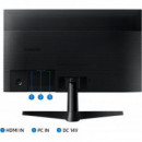 Monitor SAMSUNG 24" Fullhd 1920 X 1080, 16:9, 75HZ, 5MS, Led, Panel IPS