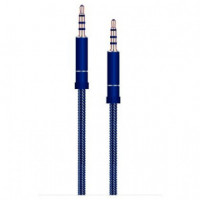 Cable Jack Macho Metálico 3,5MM de 4 Polos 1MTR.  DIMELEC