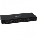 Splitter/conmutador de Matriz HDMI 4X2 4K  EQUIP