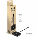 Adaptador USB Tipo-c Mst a Dual HDMI 4K60HZ  CLUB 3D
