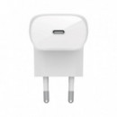Cargador BELKIN Usb-c 30W con Cable Lightning Blanco