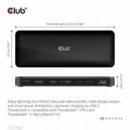Docking 12 en 1 con Certificación Thunderbolt™ 4 CLUB3D  CLUB 3D