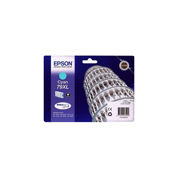 Tinta EPSON 79XL Cian