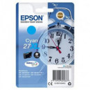 Tinta EPSON 27XL Cian