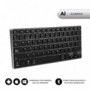 Teclado BLUETOOTH Aluminio Advance Compact  SUBBLIM