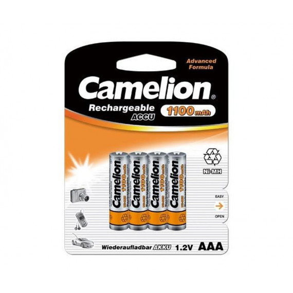 Batería Recargable Aaa 1,2V/1100MAH Ni-mh  CAMELION