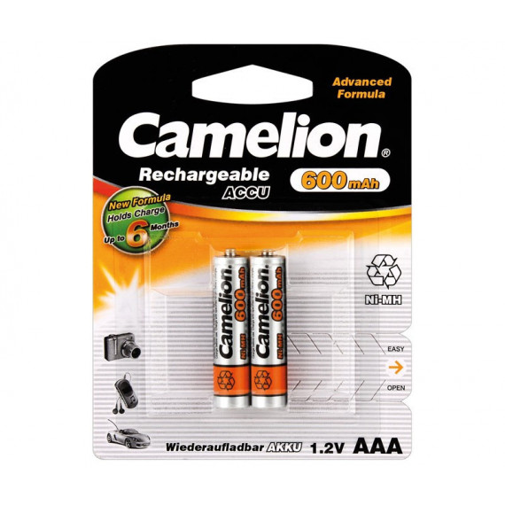 Batería Recargable Aaa 600 Mah  CAMELION
