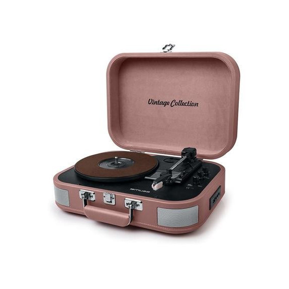 Tocadiscos Vintage MUSE Rosa MT201BTP