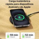 Base de Carga Inalámbrica 15W con Cargador 20W BELKIN Negro
