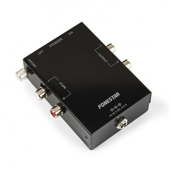 Preamplificador para Tocadiscos FONESTAR TC-7