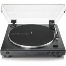 Tocadiscos Audio-technica LP60XBK Automático Estéreo de Tracción por Correa Negro  AUDIO TECHNICA