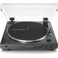 Tocadiscos Audio-technica LP60XBK Automático Estéreo de Tracción por Correa Negro  AUDIO TECHNICA