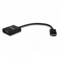 Conversor HDMI a VGA + Audio  EQUIP
