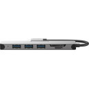 Docking SITECOM Usb-c a HDMI + Hub + Lector Tarjeta