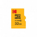 Tarjeta de Memoria Micro Sdhc/xc 32B Clase 10 KODAK