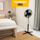 Ventilador de Pie TRISTAR VE-5756 Negro