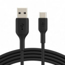 Cable Usb-a a Usb-c BELKIN 15W Negro