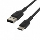 Cable Usb-a a Usb-c BELKIN 15W Negro