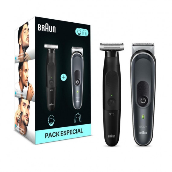 Afeitadora BRAUN BG-5360+XT3100 (pack Especial)