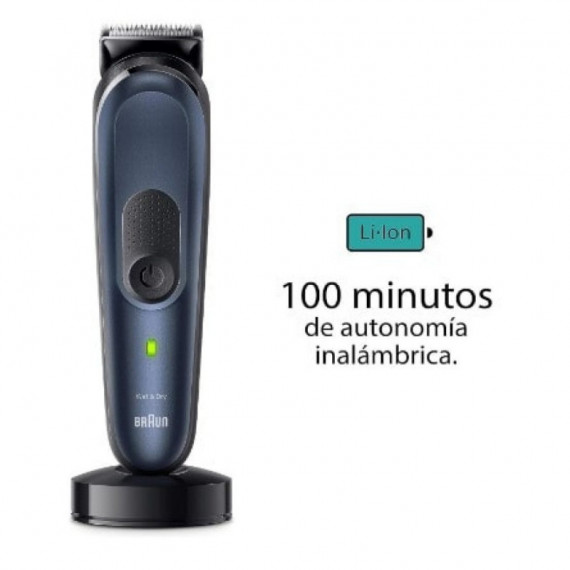 Afeitadora Multifunción 10 en 1 Cara/cabello, Cuerpo BRAUN MGK7410